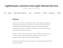 Tablet Screenshot of lighthouserental.com